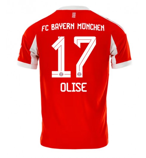Moške Nogometnih dresov Bayern Munich Michael Olise #17 Domači 2025-26 Kratki rokavi Moške Nogometnih dresov Bayern Munich Michael Olise #17 Domači 2025-26 Kratki rokavi